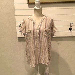 Flower a Feather Top